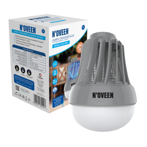   Портативна лампа від комах Noveen IKN823 LED IPХ4