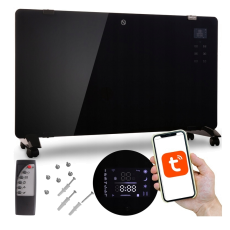 Скляний конвектор Maltec CH5000DW + WiFi + пульт